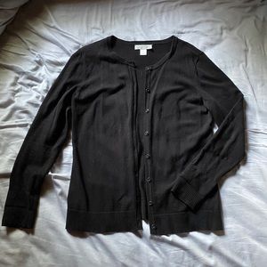 Christopher & Banks Black Cardigan